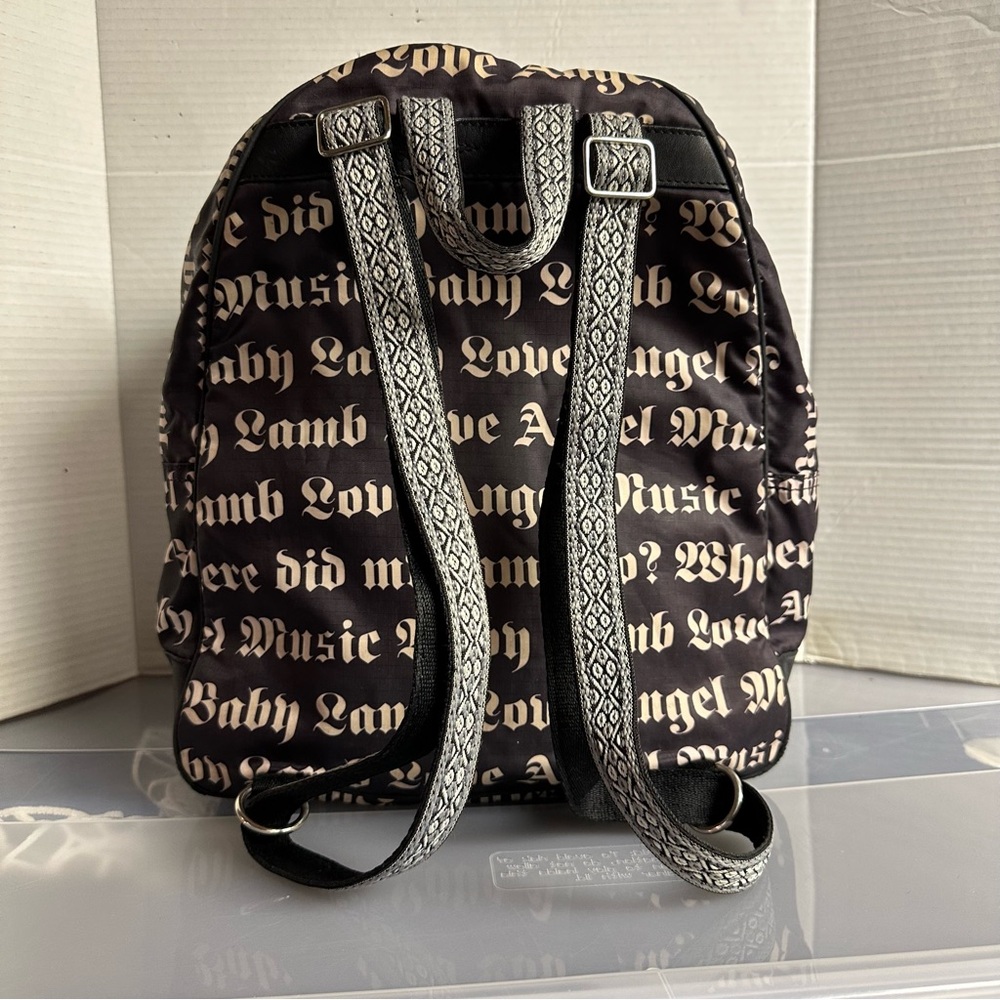 L.A.M.B. X LeSportsac Gwen Stefani LAMB First Edition Back Pack Bag RARE - Picture 7 of 11